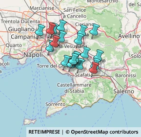 Mappa Via Domenico Morelli, 80042 Boscotrecase NA, Italia (10.0825)