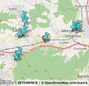 Mappa Via Vignola, 84085 Mercato San Severino SA, Italia (2.66357)