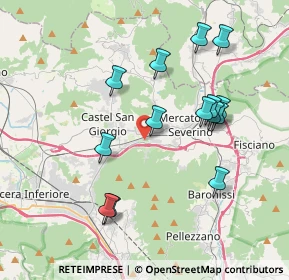 Mappa Via Vignola, 84085 Mercato San Severino SA, Italia (4.07286)