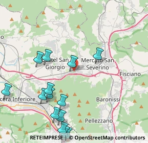 Mappa Via Vignola, 84085 Mercato San Severino SA, Italia (5.55467)