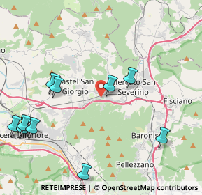 Mappa Via Vignola, 84085 Mercato San Severino SA, Italia (5.68)