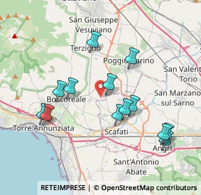 Mappa Via Sardoncelli, 80041 Boscoreale NA, Italia (4.05769)