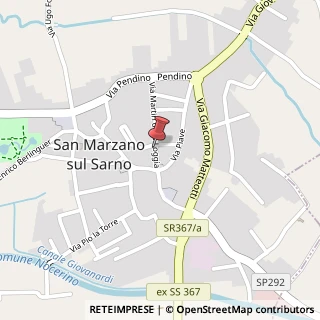 Mappa Via Filippo Turati, 29, 84010 San Marzano sul Sarno, Salerno (Campania)