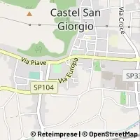 Hartă Castel San Giorgio