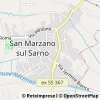 Map San Marzano sul Sarno