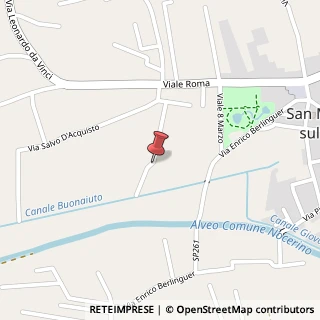 Mappa Via Salvo d'Acquisto, 26, 84010 San Marzano sul Sarno, Salerno (Campania)