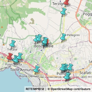 Mappa Via Croce, 80141 Boscoreale NA, Italia (2.75)