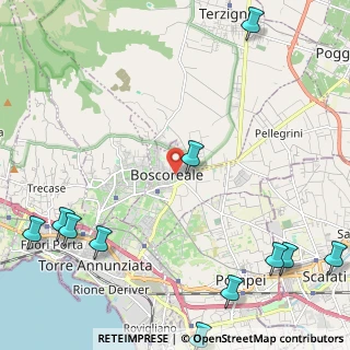 Mappa Via Croce, 80141 Boscoreale NA, Italia (3.63818)