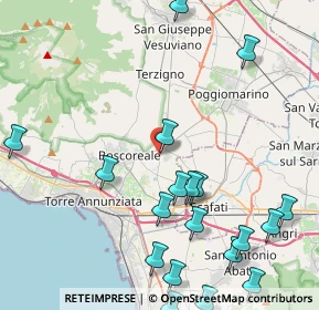 Mappa Via Parrella, 80041 Boscoreale NA, Italia (6.0035)