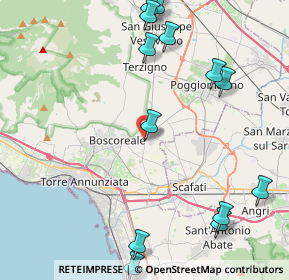 Mappa Via Giuliana Parrelle Civita, 80041 Boscoreale NA, Italia (6.26188)