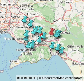 Mappa SP Nocera-Sarno, 84014 Nocera Inferiore SA, Italia (11.10789)