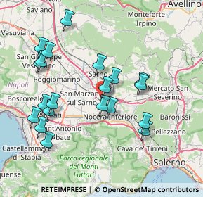 Mappa SP Nocera-Sarno, 84014 Nocera Inferiore SA, Italia (8.4595)