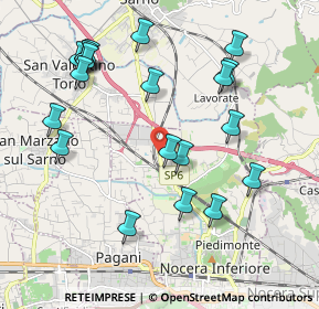 Mappa SP Nocera-Sarno, 84014 Nocera Inferiore SA, Italia (2.344)