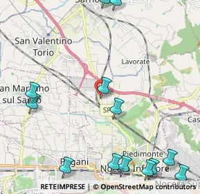 Mappa SP Nocera-Sarno, 84014 Nocera Inferiore SA, Italia (3.24923)