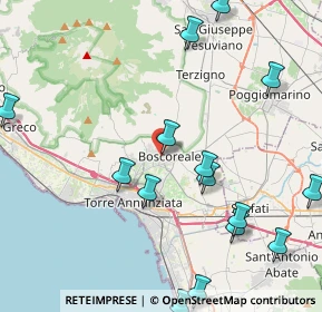 Mappa Via Marra, 80042 Boscotrecase NA, Italia (5.85375)