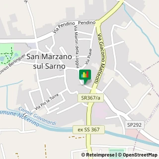 Mappa Piazza Guerritore, 16, 84010 San Marzano sul Sarno, Salerno (Campania)