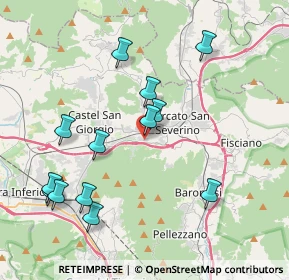 Mappa Piazza Don Gaetano Fimiani, 84085 Mercato San Severino SA, Italia (4.49923)