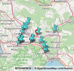 Mappa Via Claudia Lanzara, 84083 Castel San Giorgio SA, Italia (6.66833)