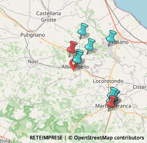 Mappa Contrada Muscio, 70011 Alberobello BA, Italia (7.78727)
