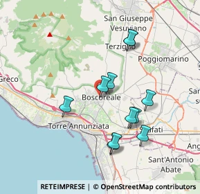 Mappa CAP, 80041 Boscoreale NA, Italia (3.59)