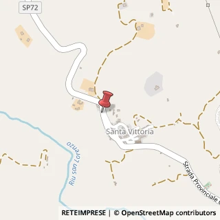 Mappa Via S. Lorenzo, 18, 07033 Santa Vittoria SS, Italia, 07033 Osilo, Sassari (Sardegna)