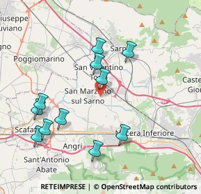 Mappa Via Prima, 84016 Pagani SA, Italia (4.34727)