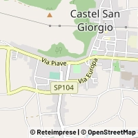 Kaart Castel San Giorgio