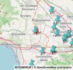 Mappa Via Acquavitari, 84018 Scafati SA, Italia (5.64357)