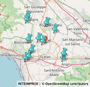 Mappa Via Acquavitari, 84018 Scafati SA, Italia (3.62333)