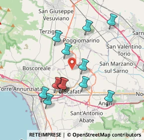 Mappa Via Acquavitari, 84018 Scafati SA, Italia (3.73923)