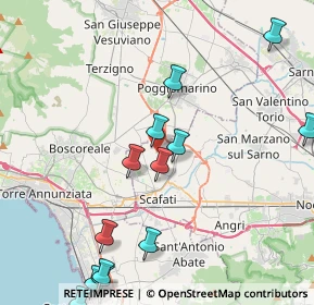 Mappa Via Acquavitari, 84018 Scafati SA, Italia (5.67714)