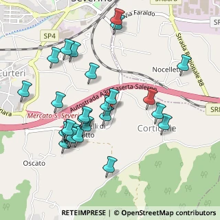 Mappa Via Monticelli di Sotto, 84085 Mercato San Severino SA, Italia (0.55862)