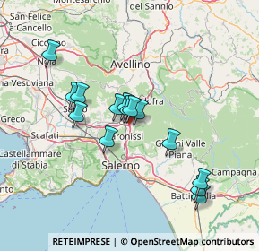 Mappa 84084 Fisciano SA, Italia (13.11429)