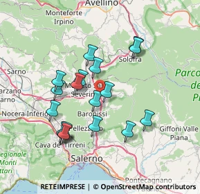 Mappa 84084 Fisciano SA, Italia (7.15)