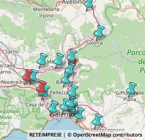 Mappa 84084 Fisciano SA, Italia (9.3305)