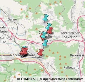 Mappa Via Cavalluccio, 84083 Castel San Giorgio SA, Italia (4.05778)