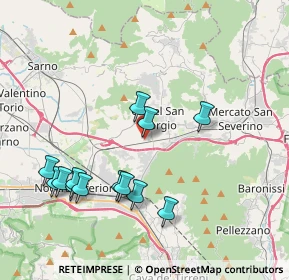 Mappa Via Cavalluccio, 84083 Castel San Giorgio SA, Italia (4.39308)