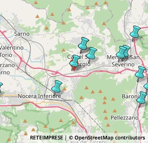 Mappa Via Cavalluccio, 84083 Castel San Giorgio SA, Italia (5.14833)