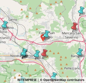 Mappa Via Cavalluccio, 84083 Castel San Giorgio SA, Italia (5.96833)