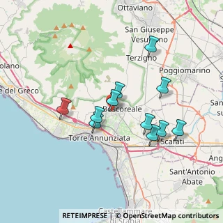 Mappa Via Cardinale Prisco, 80042 Boscotrecase NA, Italia (3.37545)