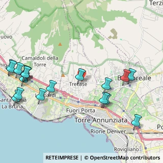 Mappa Via Portone Chiesa, 80040 Trecase NA, Italia (2.93611)
