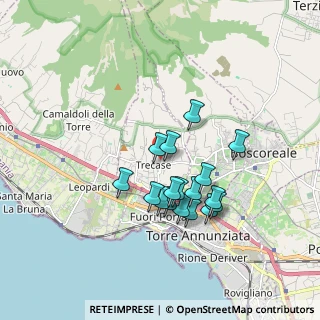 Mappa Via Portone Chiesa, 80040 Trecase NA, Italia (1.59824)