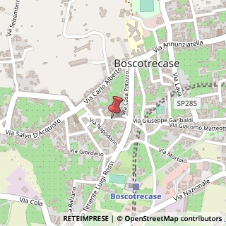 Mappa Via Monsignore Izzo, 9, 80042 Boscotrecase, Napoli (Campania)
