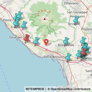 Mappa Via Sesto Staibano, 80040 Trecase NA, Italia (6.6685)