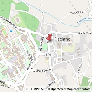 Mappa Piazza Alcide De Gasperi, 5, 84084 Fisciano, Salerno (Campania)