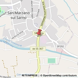 Mappa Via Antonio Gramsci,  3, 84010 San Marzano sul Sarno, Salerno (Campania)