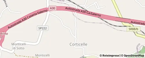 Mappa Mercato San Severino