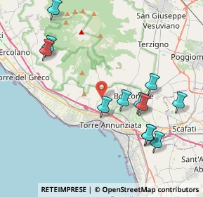 Mappa Via di Ruggiero, 80040 Trecase NA, Italia (4.69833)