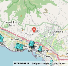 Mappa Via di Ruggiero, 80040 Trecase NA, Italia (3.42706)