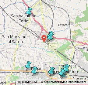 Mappa Via Padula, 84014 Nocera Inferiore SA, Italia (2.89364)